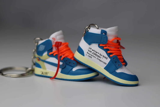 AJ 1 Off-White Blue - "UNC"