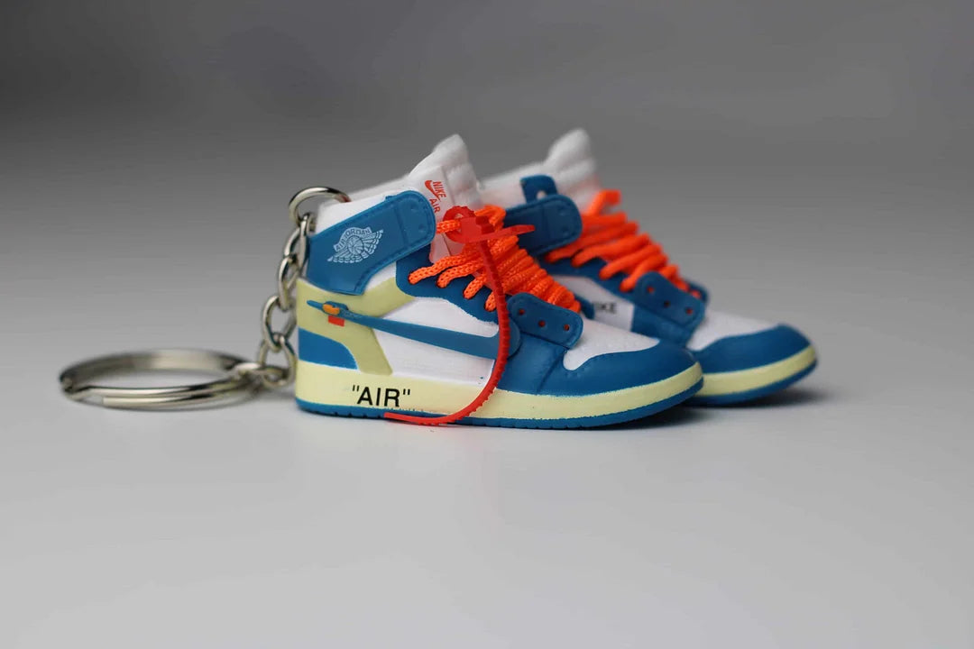 AJ 1 Off-White Blue - "UNC"